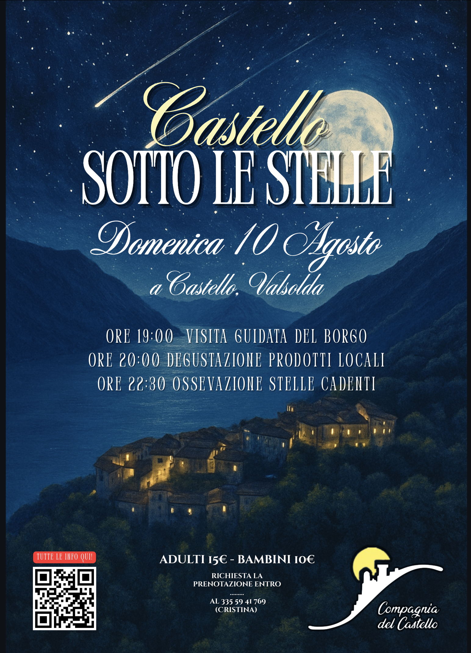 Locandina Castello sotto le Stelle